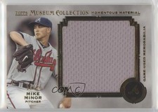 2013 Museum Collection Momentous Material Jumbo Relics Gold 11/35 Mike Minor 6s6