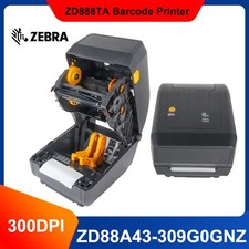 Zebra ZD888TA 300DPI Thermal Transfer Barcode Label Printer USB ZD88A43-309G0GNZ
