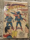 Superman 115 1957 DC Comics Golden Age- Low Grade Copy