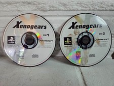 Xenogears PS1 Disc 1 & 2 Only Mint Condition Discs Sony Playstation 1
