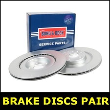 Par de discos de freno traseros para VOLVO C40 EX40 XC40 eléctrico 536 539 0B37