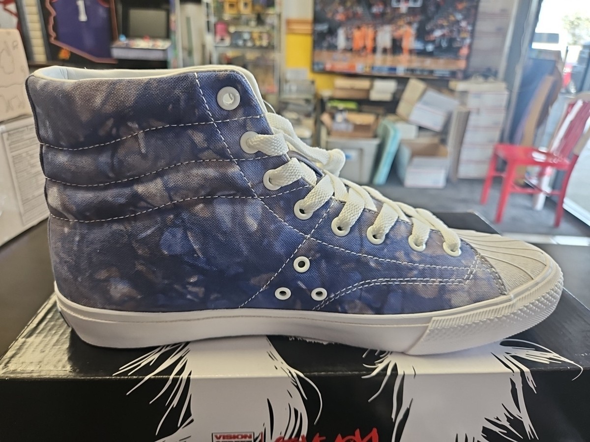 Vision Street Wear Canvas High S.A. Size 9 Steve Aoki Brand New In 
