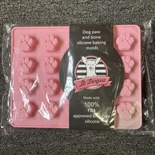 Le Rogue Dog Paw And Bone Silicone Baking Mini Molds Edition 44 Spaces