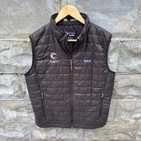 Patagonia Nano Puff Vest Men's Medium M Black Full Zip Puffer Outdoor
