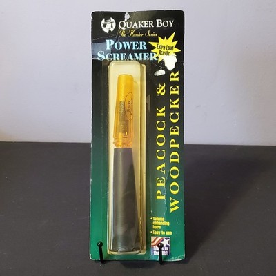 Quaker Boy Pro Hunter Series Power Screamer Peacock & Woodpecker