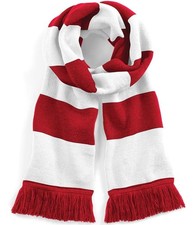 Football Rugby Stadium Scarf Acrylic Tassel Double Layer Unisex Winter