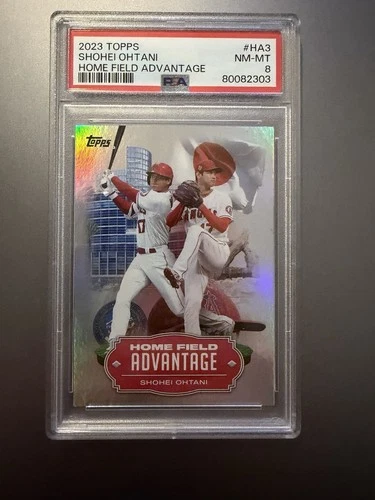 2023 Topps Series 1 Home Field Advantage Shohei Ohtani #HA-3 PSA 8