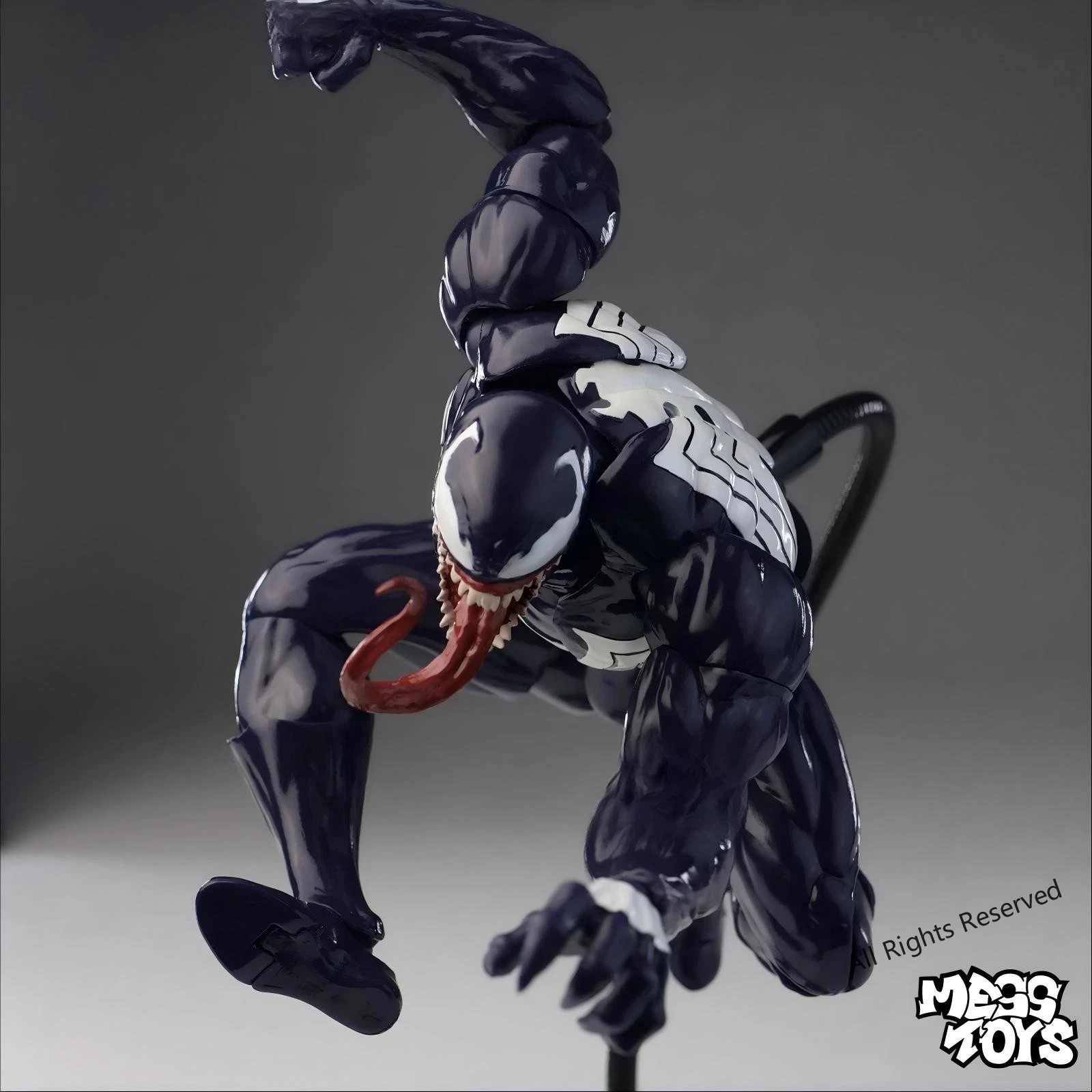 MESS TOYS Venom 1/12 Action Figure Lethal Neighbour Symbiote Collectible - product detail image 17