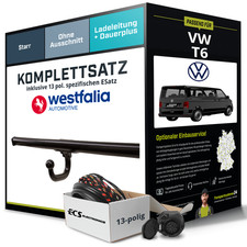 Für VW T6 California Camper Anhängerkupplung starr +eSatz 13pol 15- NEU AHK