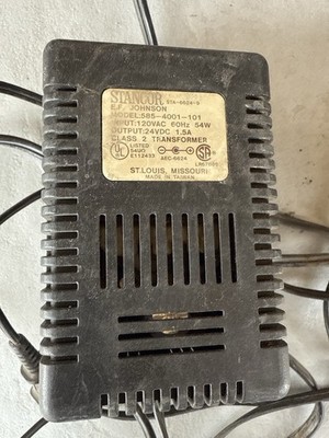 Stancor E.F. Johnson 24V DC 1.5A Linear Power Supply Transformer   Tested