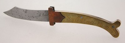 Antique Folding Knife ''Trench Crafts'' 1914-1918 WW1
