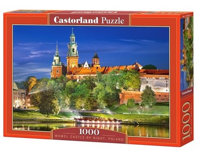 CASTORLAND 1000 Piece Jigsaw puzzle, Wawel Castle by Night, Poland,  (US IMPORT)