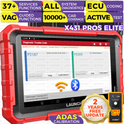 2024 LAUNCH X431 Pros Elite All Systems Car Diagnostic Scanner Key Coding PRO5