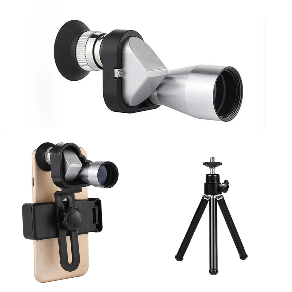 Telescope 8x20 HD Night Vision Mini Pocket Zoom Monocular For Hunting Camping - Image 3 of 4