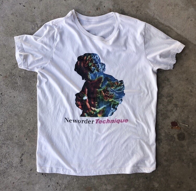 Very Rare Original Vintage Official New Order Technique T Very Rare Original Vintage Official New Order Technique T