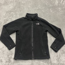 The North Face Women s Full Zip Sweater Fleece Black Size Medium