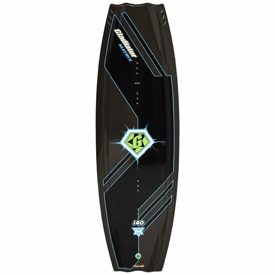 Gladiator Boat Blank Wakeboard 2192802 \| Matrix 140 Black Blue 2019 - Image 1 of 4
