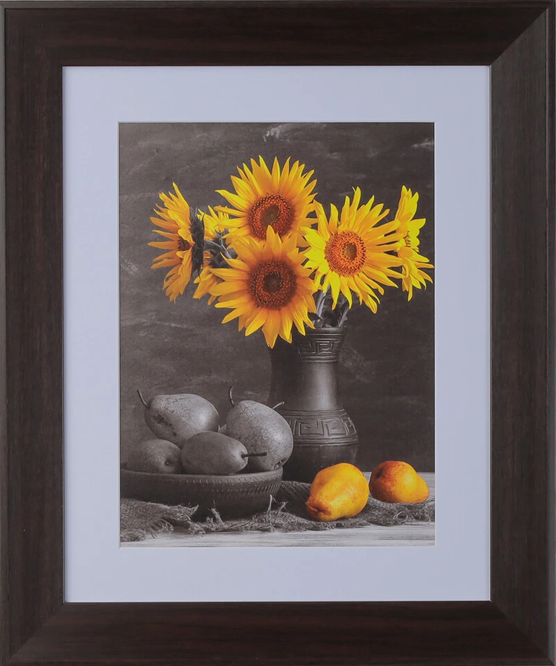 Marco de fotos marrón 2-1/2" 11x14 12x18 16x20 24x36 30x40 36x36+ 631-II-0048 Foto 3 de 4