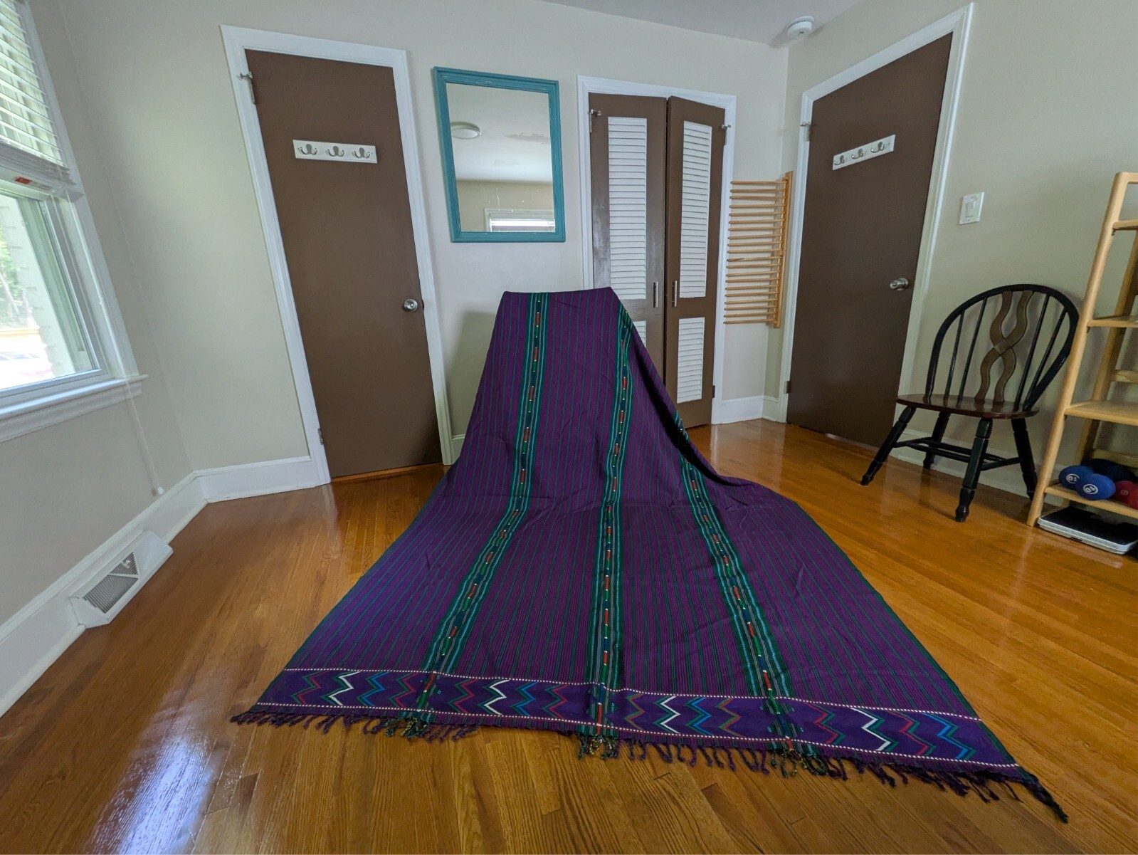 Honduran woven fabric, large tapestry or bedspread