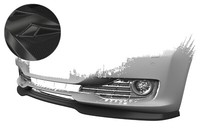 CSR Cup-Spoilerlippe ABS Carbon Look FüR BMW 3Er (F30 / F31)