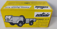 RENAULT 4X4 TOUS TERRAINS SOLIDO DIE CAST Military Truck 203 CAMION