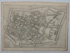 Antique Map - Lucca (Italy) - Braun & Hogenberg - Circa 1580