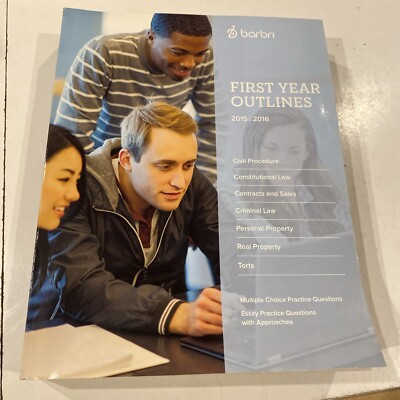 Barbri First Year Outlines 2015 ~ 2016