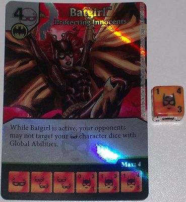 Foil BATGIRL: PROTECTING INNOCENTS 43 Green Arrow and The Flash Dice Masters
