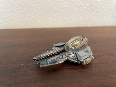 2005 LFL GTI Diecast Star Wars Obi-Wan's ETA-2 Interceptor Starship free ship