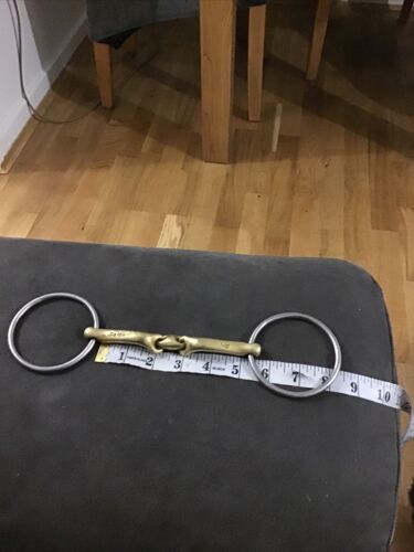 Neue Schule Tranz Angled 5 Inch Loose Ring 14 mm Snaffle
