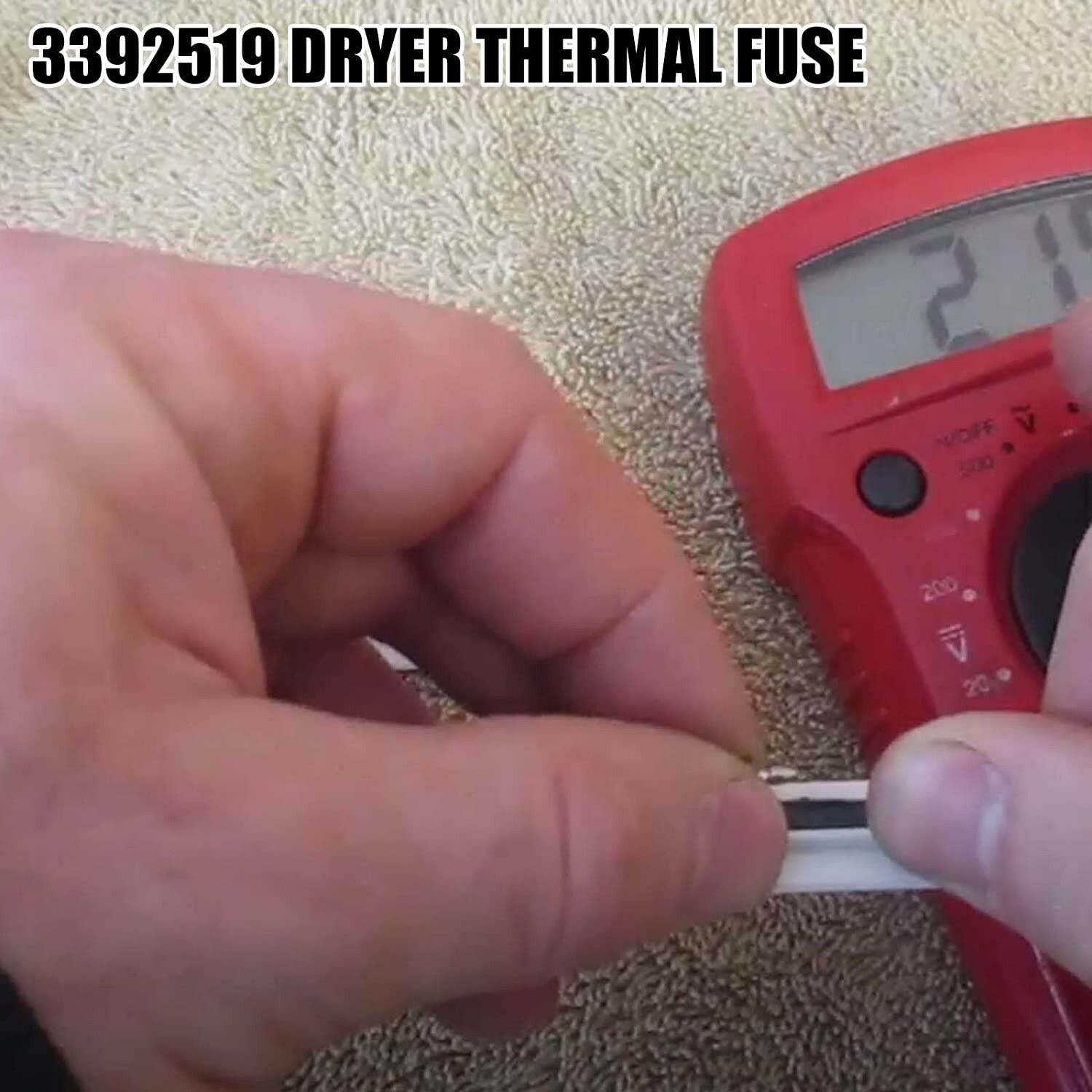 G4AP0500 TF 091C Dryer Thermal Fuse (4 PACK) AMI PARTS 3392519 Whirlpool Kenmore eBay