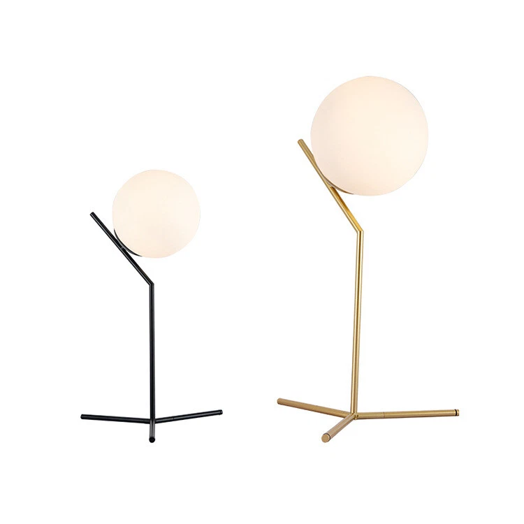 NEW Flos  Michael Anastassiades Flos Ic T1 High Led Table Lamp Gold/silver - Image 2 of 4