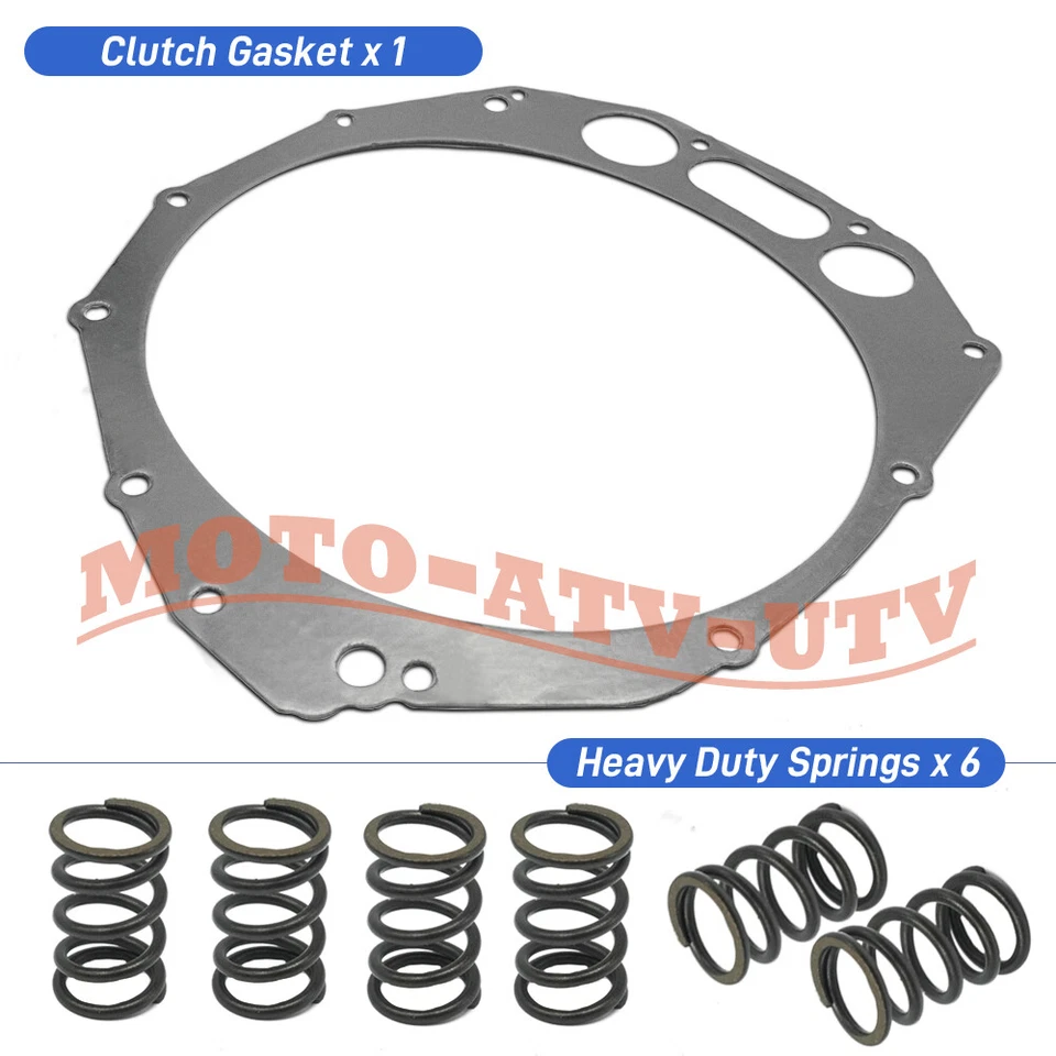 Clutch Friction Plates & Cover Gasket for Suzuki Hayabusa 1300 GSX1300R 1999-07 - Image 4 of 4