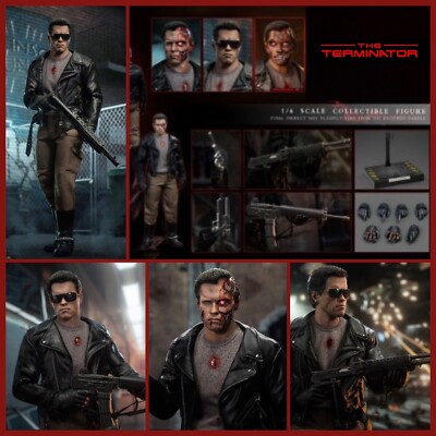 1/6 Terminator T-800 Battle Damaged Jacket Figure MMS238
