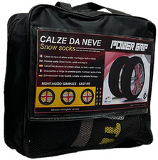 Calze da neve Omologate EN16662-1 per pneumatici   185/60r15 PowerGrip tg 72