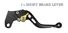 Motorcycle Brake Single Lever gold for Aprilia (SEE DESCRIPTION FOR FIT) SR23