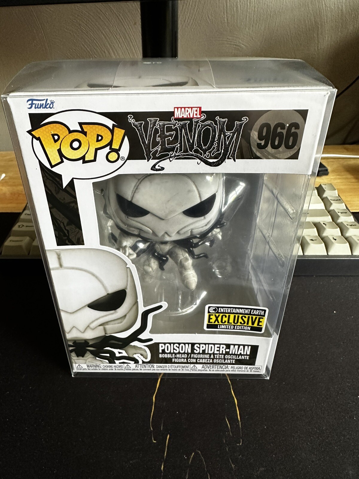 Funko Pop! Marvel Venom Poison Spider-Man #966 EE Exclusive W