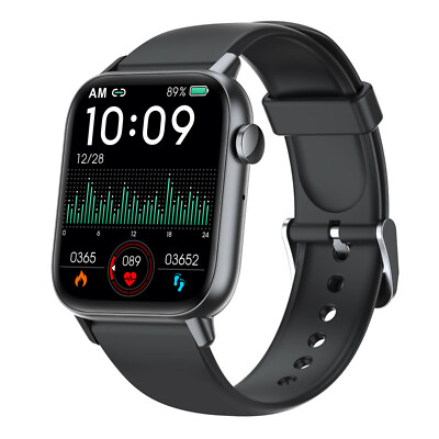 Levowatch DOITX2 Smartwatch 1.7'' (Telefonie, Thermometer, HD) für Damen / Herren