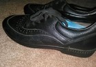 WOMAN'S NATURAL SPORT LEATHER LACE-UP WALKING/WORK SHOES SIZE 8 W *(GREAT SHAPE) — photo 5