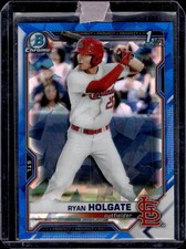 2021 Bowman Draft Sapphire Edition #BDC-148 Ryan Holgate