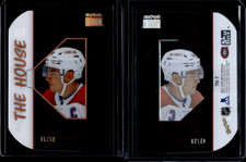 2022-23 Skybox Metal Universe Clear Cut The House Gold #TH-7 Nick Suzuki /50