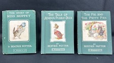 Beatrix Potter Books 3 including The Tales of Jemima Puddle-Duck  more -1900s