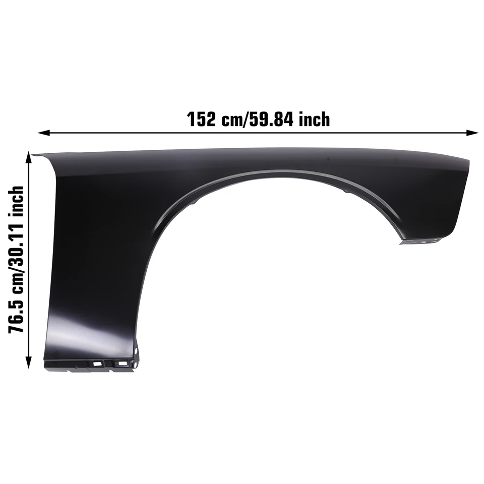 Fender For Dodge Challenger 2008-2023 Front Passenger Side Foto 3 de 4