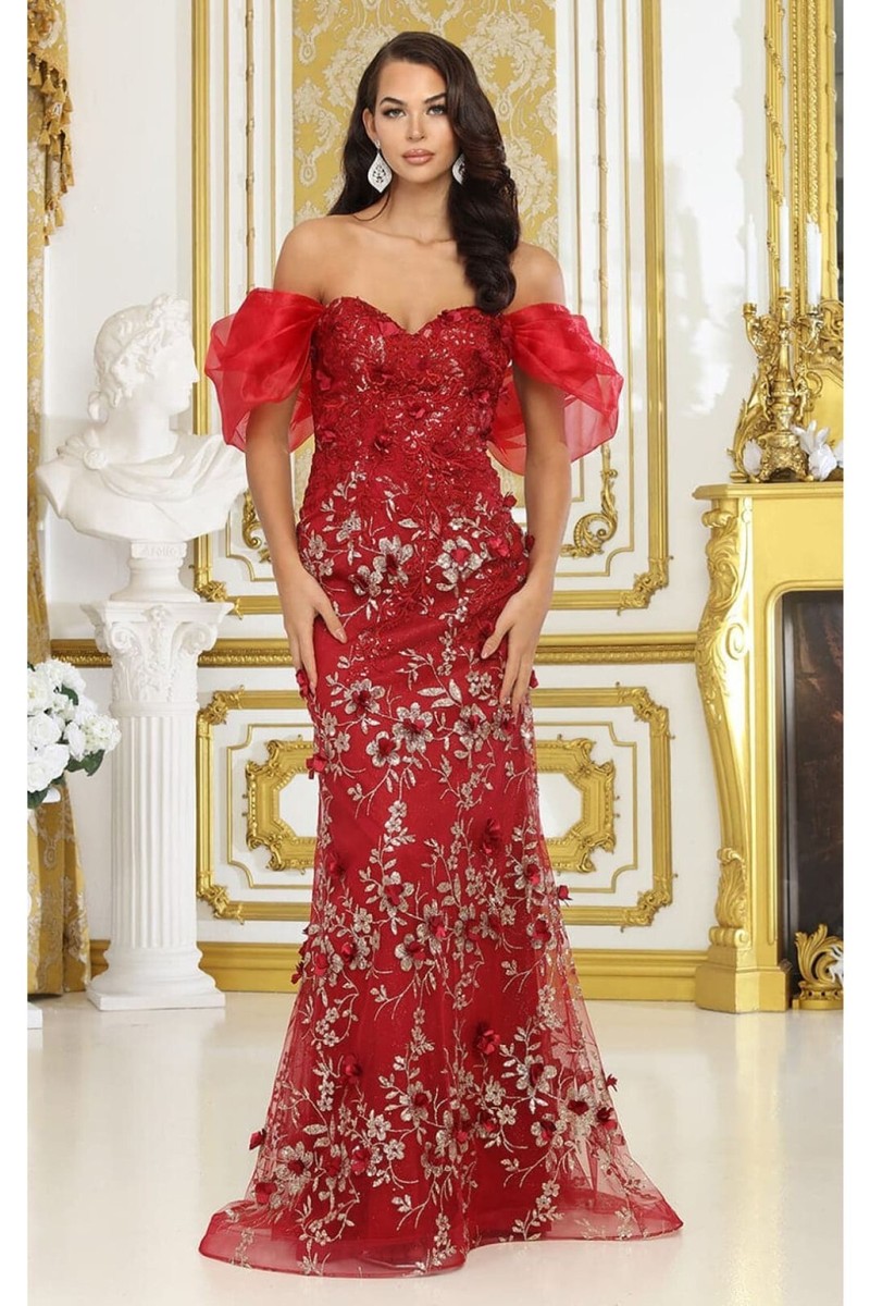 Womens Dresses For Prom Red Carpet Long Sweetheart Off Shoulder