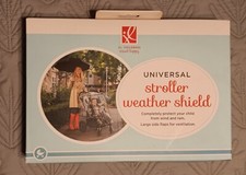 Universal Clear Stroller Weather Shield With Ventilation Protect Child Wind Rain
