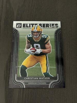 2022 Donruss Optic Elite Series Rookies Insert ESR-12 CHRISTIAN WATSON Rookie RC
