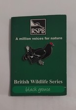 Rspb Pin Badge Tri-fold 