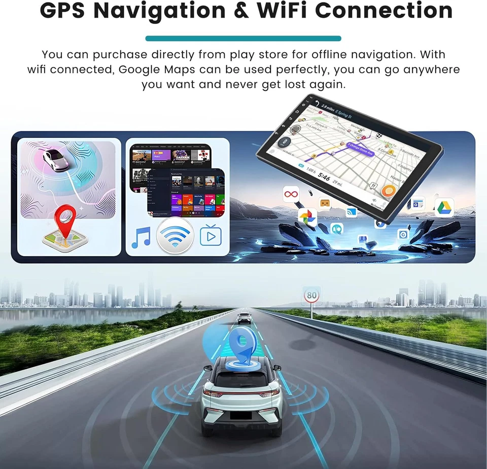 DAB+ Android 15 Carplay Autoradio Für VW Sharan II 7N Seat Alhambra II 2010-22 - Bild 4 von 4