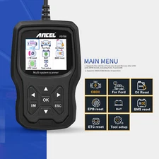 ANCEL FD700 OBD2 Scanner All System Diagnosis EPB BMS ETC Oil TPMS Fit for Ford