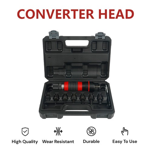 Rivet Nut Electric Gun Cordless Drill Pop Adapter Riveting Riveter Insert Tool - Picture 11 of 13
